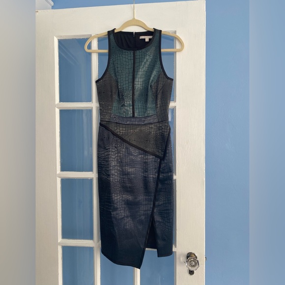 Jonathan Simkhai Dresses & Skirts - Jonathan Simkhai Metallic Crocodile Print Dress